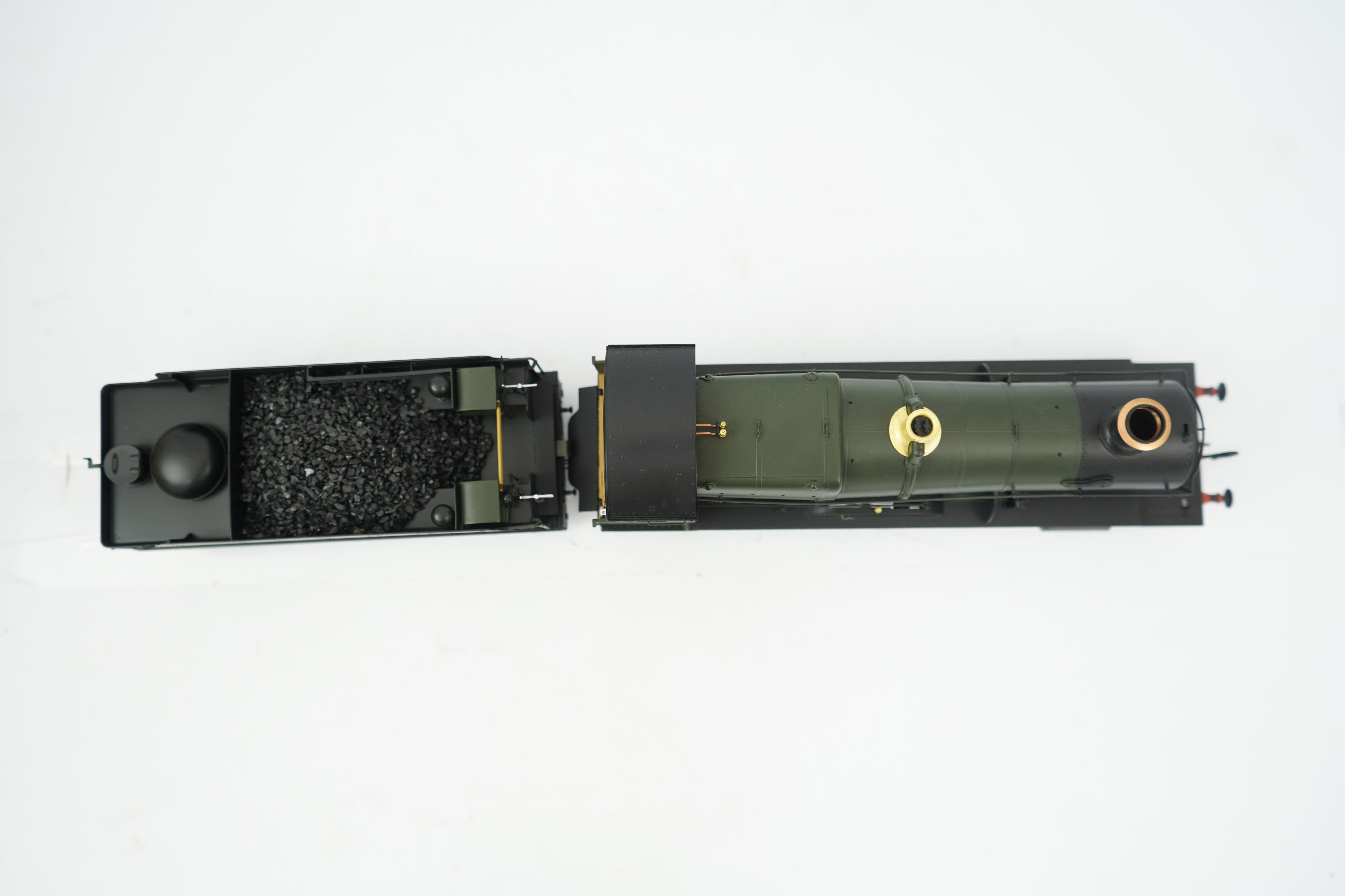 An 0 gauge Lionheart Trains model of GWR Class 43xx, 4363, 2-6-0 tender locomotive, powered for two rail operation, with original box.